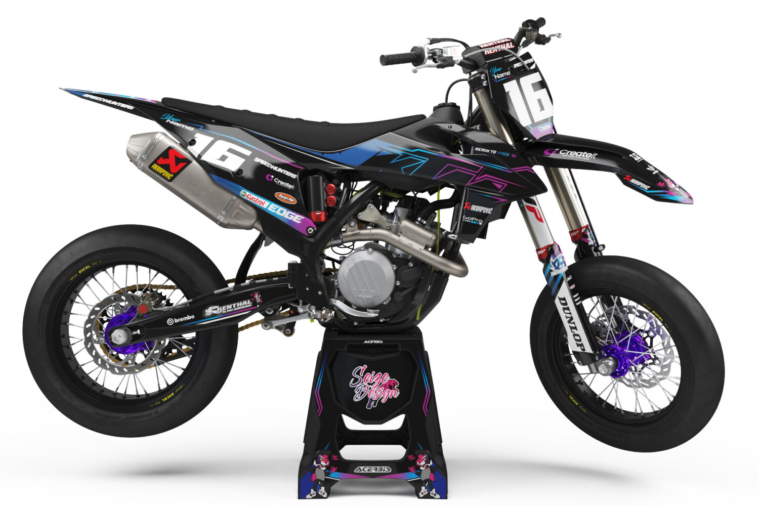 kit deco personnalise seize design ktm yz yzf cr crf rm rmz sx sxf suzuki yamaha honda cr crf kx kxf