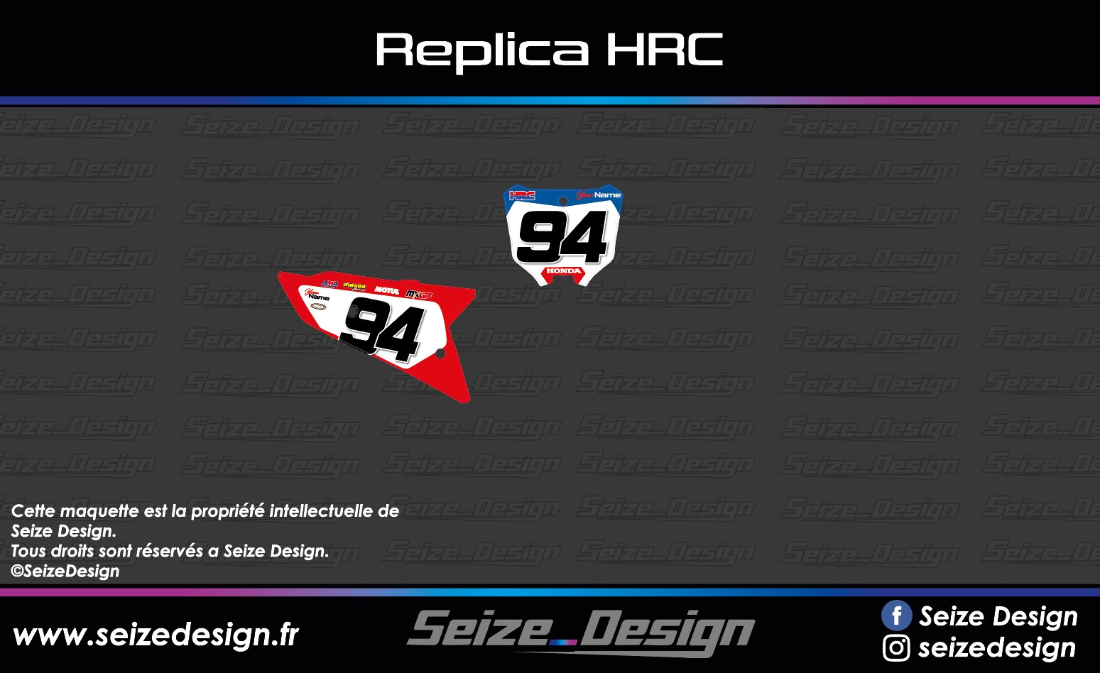 kit deco personnalise seize design ktm yz yzf cr crf rm rmz sx sxf suzuki yamaha honda cr crf kx kxf