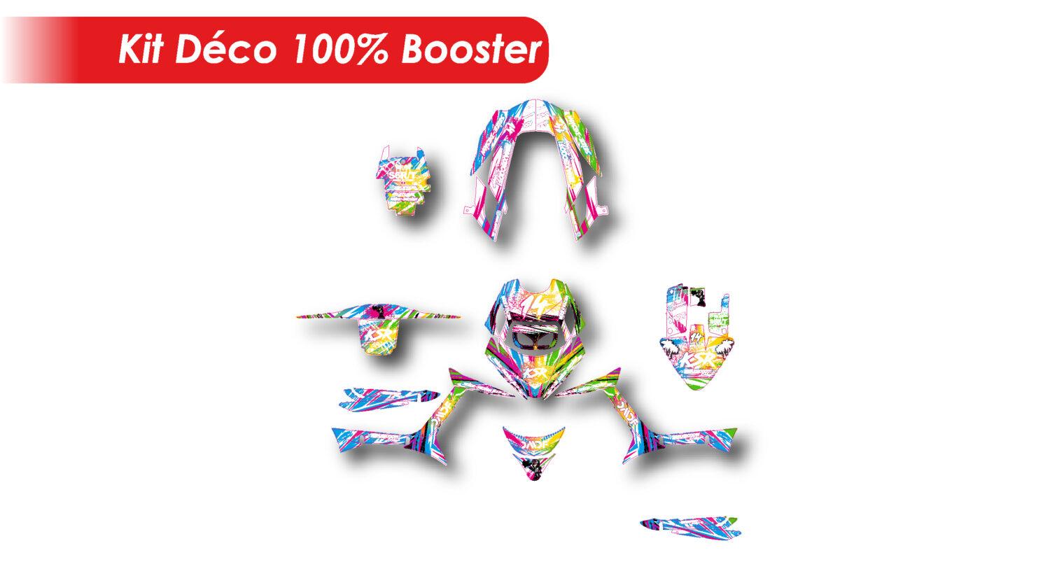 Kit déco Booster BCD 100% personnalisé