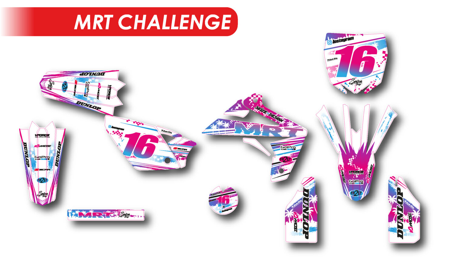 Kit déco MRT "Challenge"