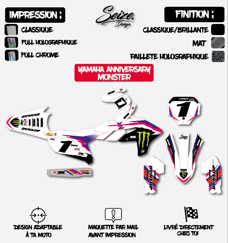 Kit déco "Yamaha anniversary monster" – Image 3