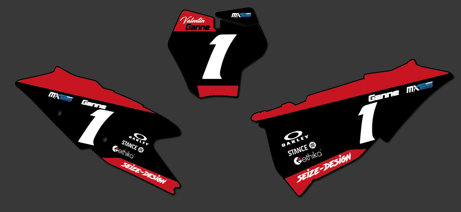 Fonds de plaques personnalisé