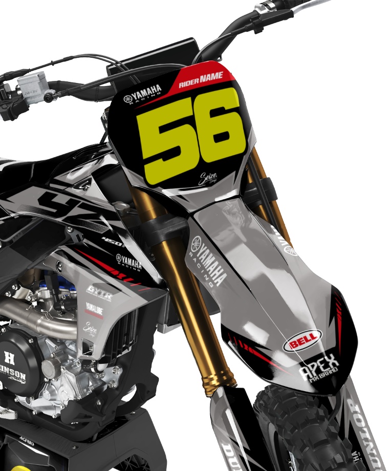 Kit déco "Yamaha Grey Classic" – Image 2