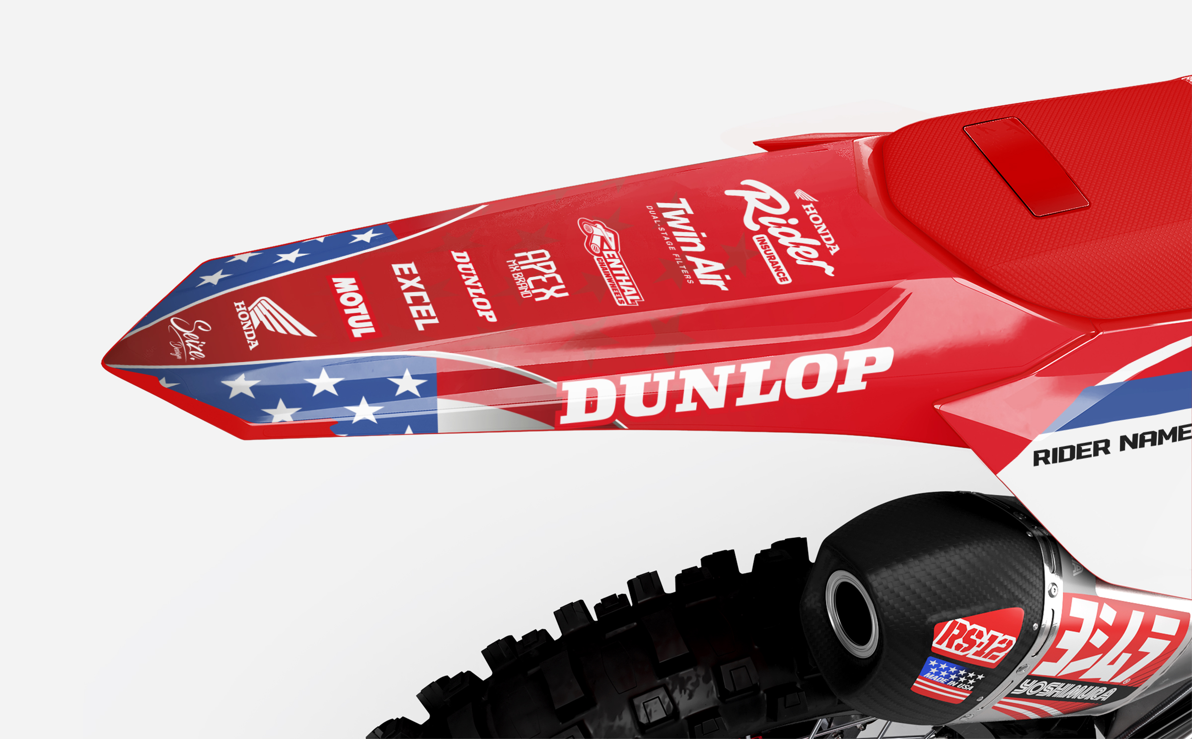 Kit déco "Flag Patriot" CRF/CR – Image 2