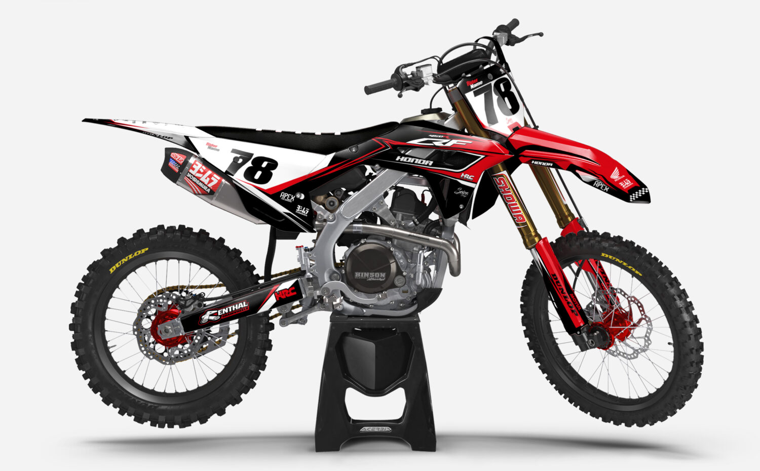 Kit déco "Rush" CR/CRF