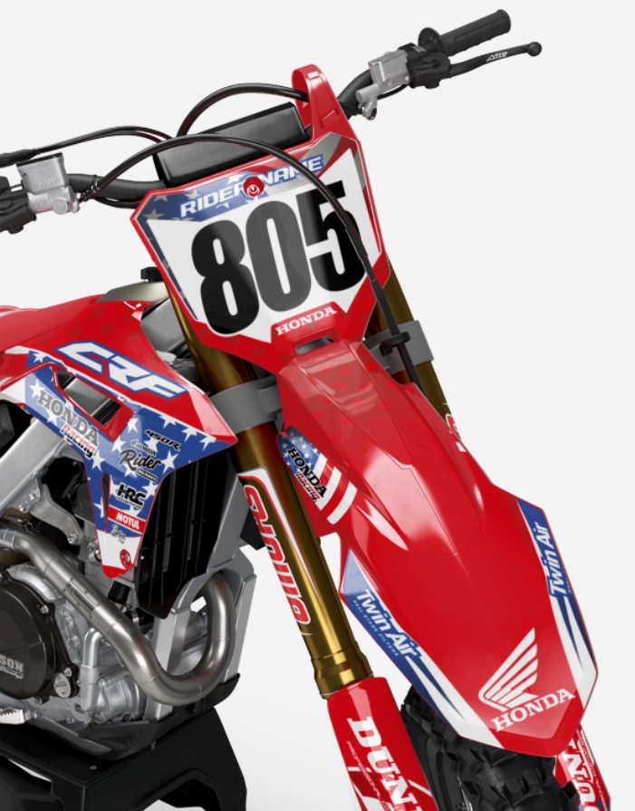 Kit déco "Flag Patriot" CRF/CR – Image 3
