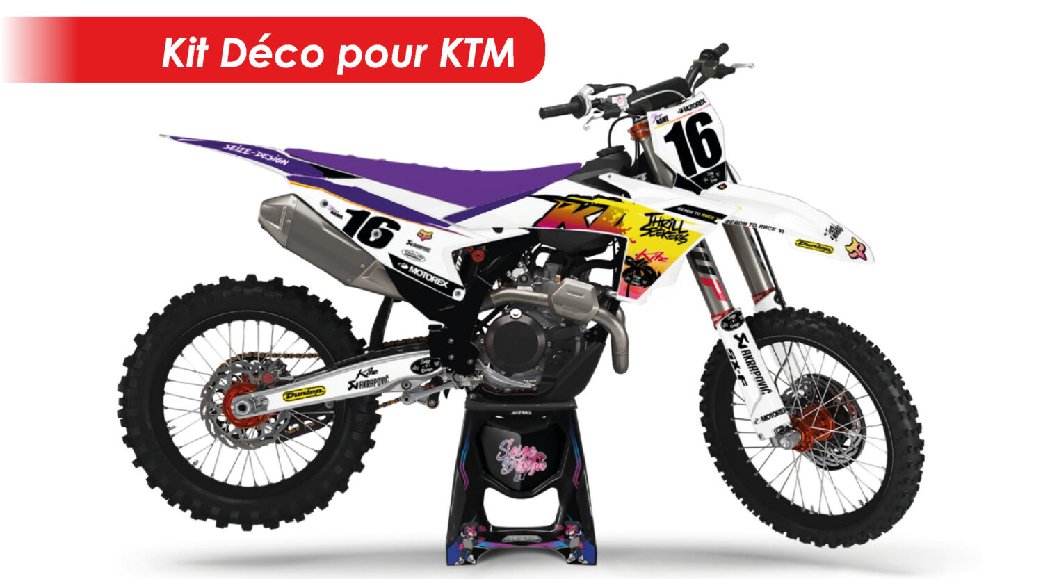 Semi personnalisé KTM