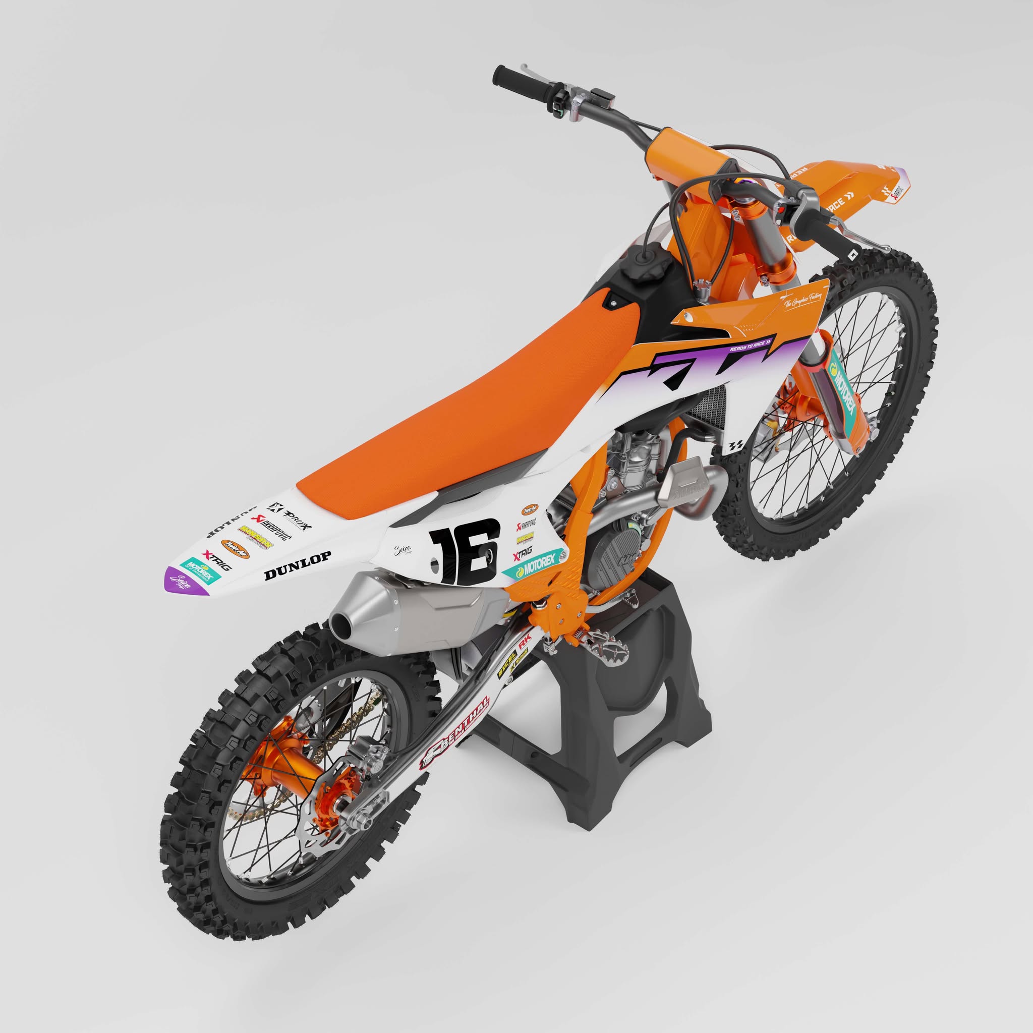 Kit Déco "Full Factory" pour KTM SX-SXF – Image 2