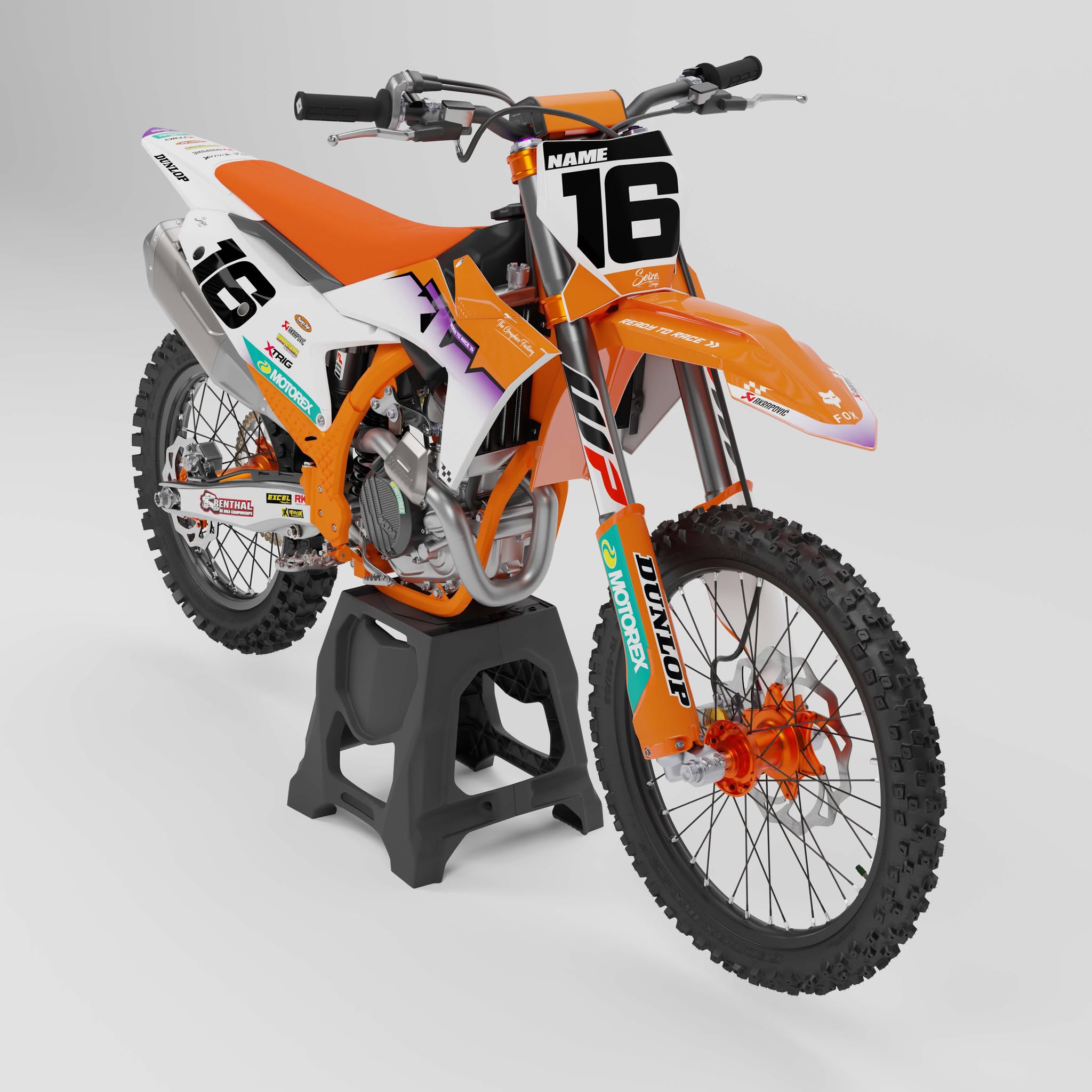 Kit Déco "Full Factory" pour KTM SX-SXF – Image 3