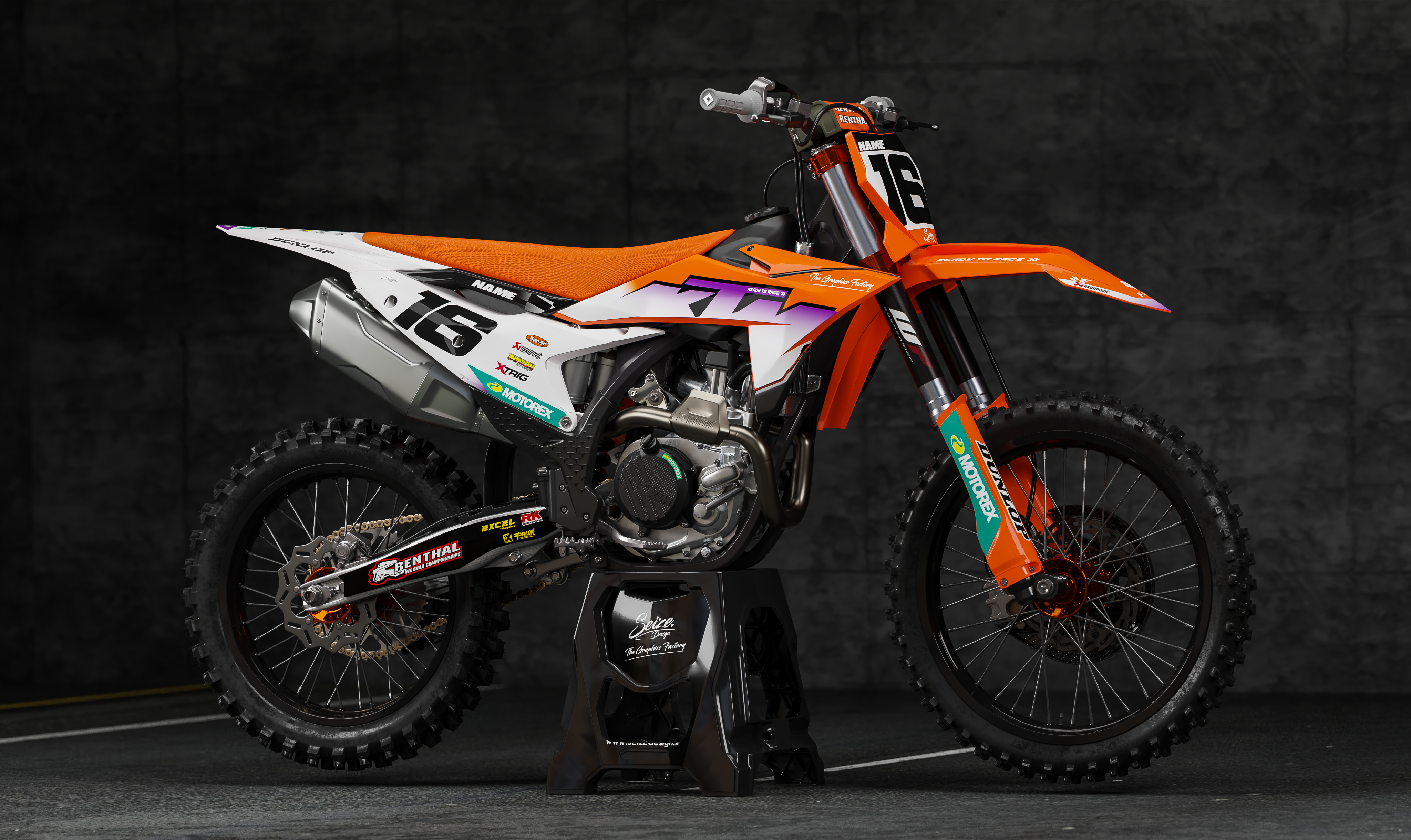 Kit Déco "Full Factory" pour KTM SX-SXF – Image 5