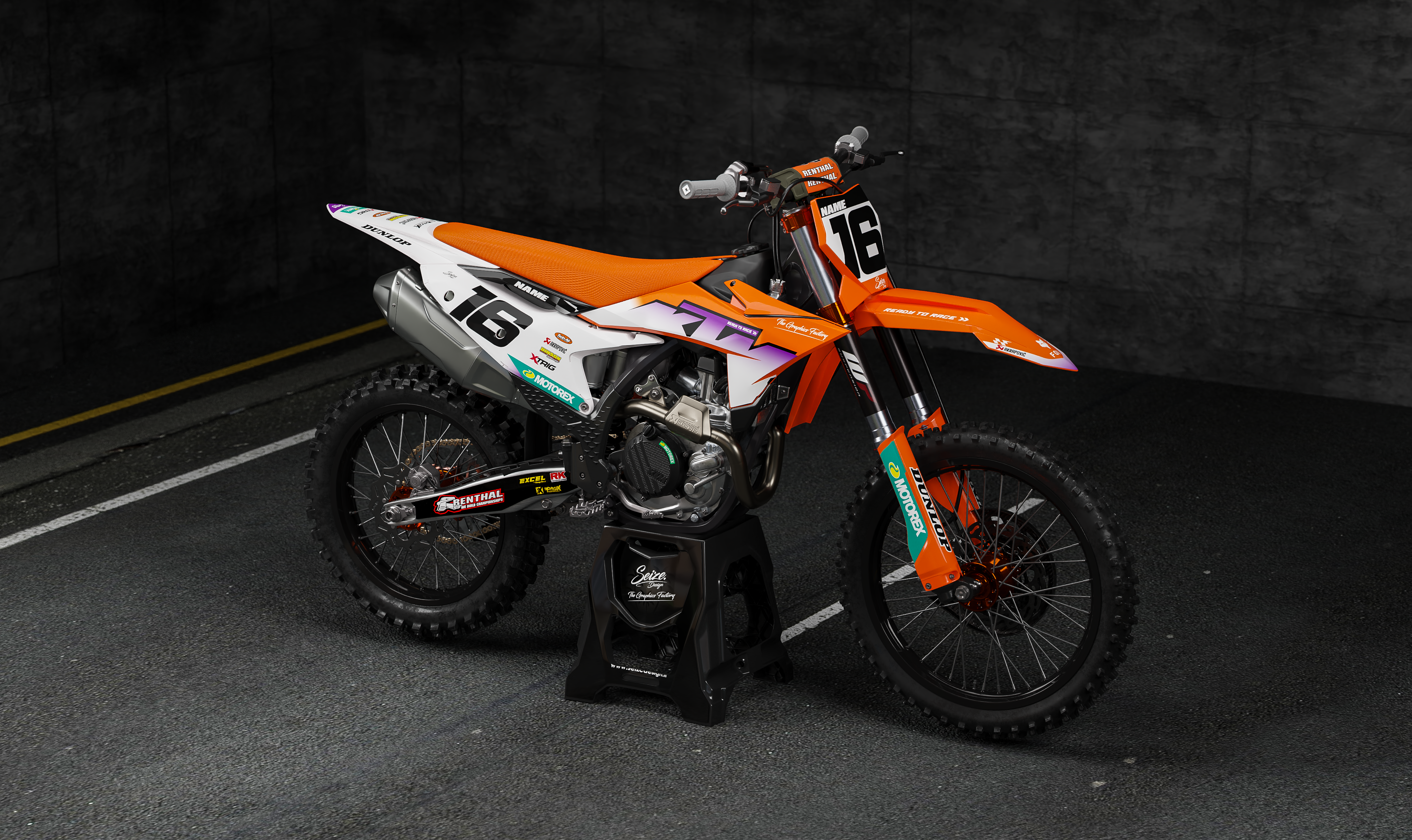 Kit Déco "Full Factory" pour KTM SX-SXF – Image 4