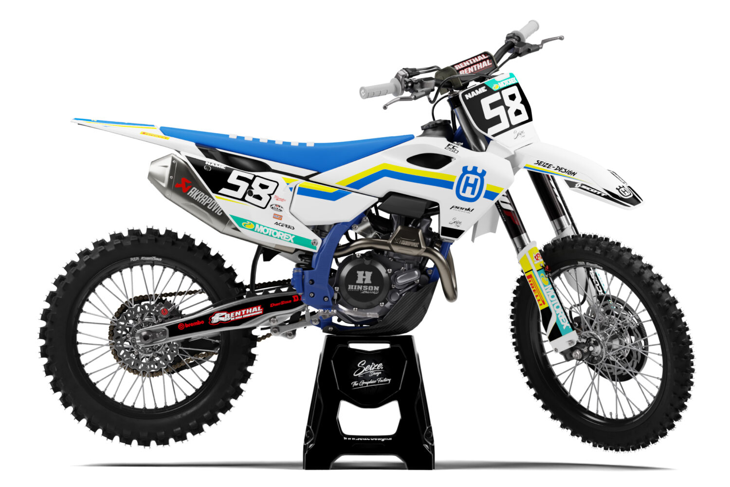 Kit déco "Héritage" pour Husqvarna FC / TC