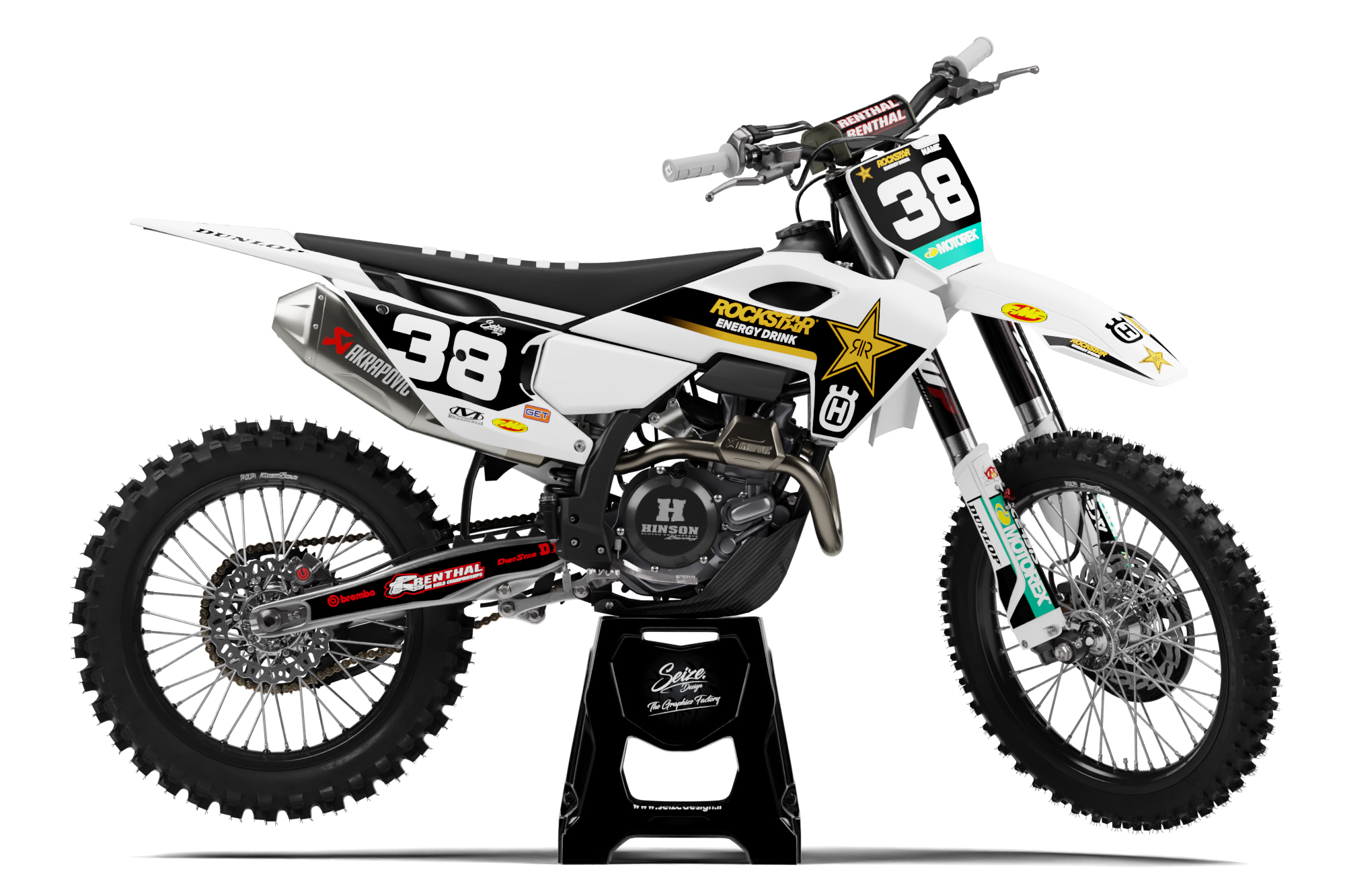 Kit déco "Rockstar" pour Husqvarna FC TC