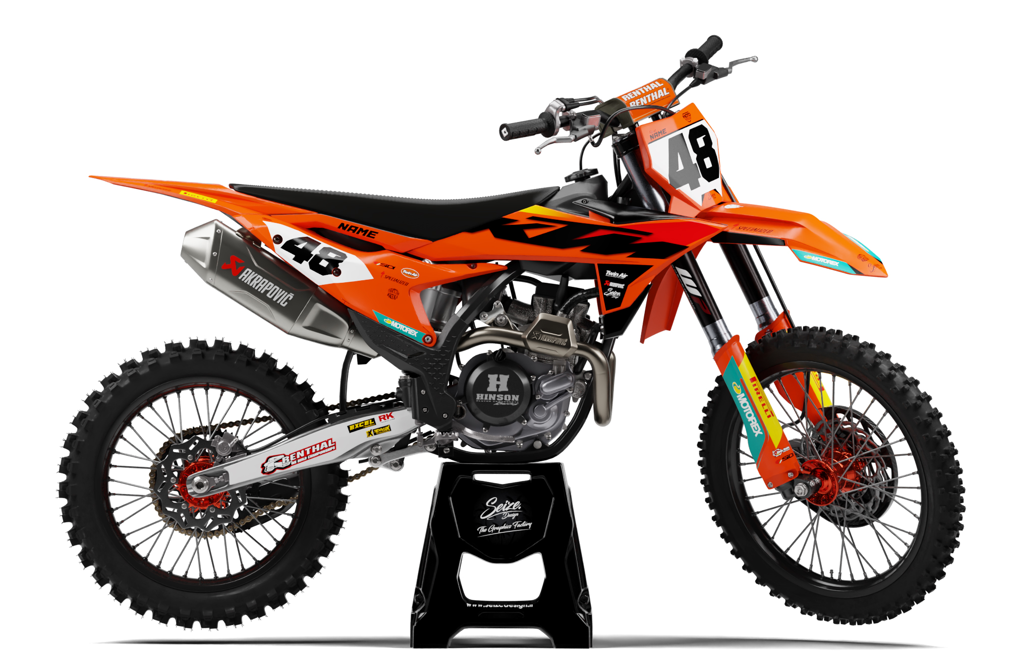 Kit déco "N3" pour KTM SX / SX-F