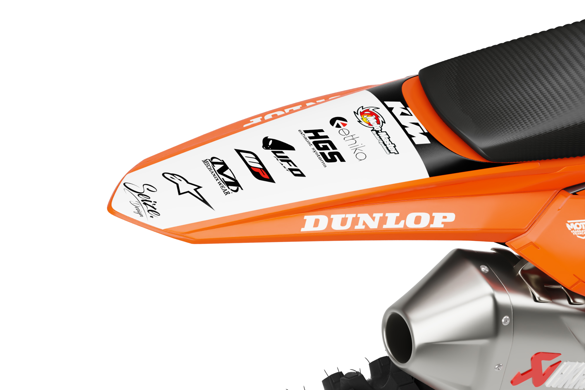 Kit déco "Orange Juice" pour KTM SX SXF – Image 3