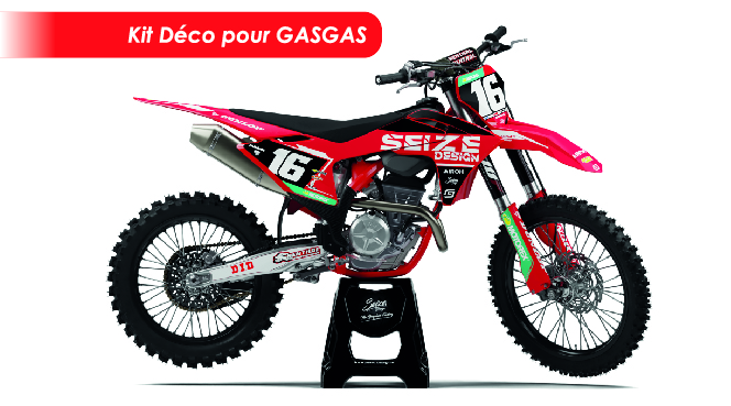 semi personnalisé pour Gasgas