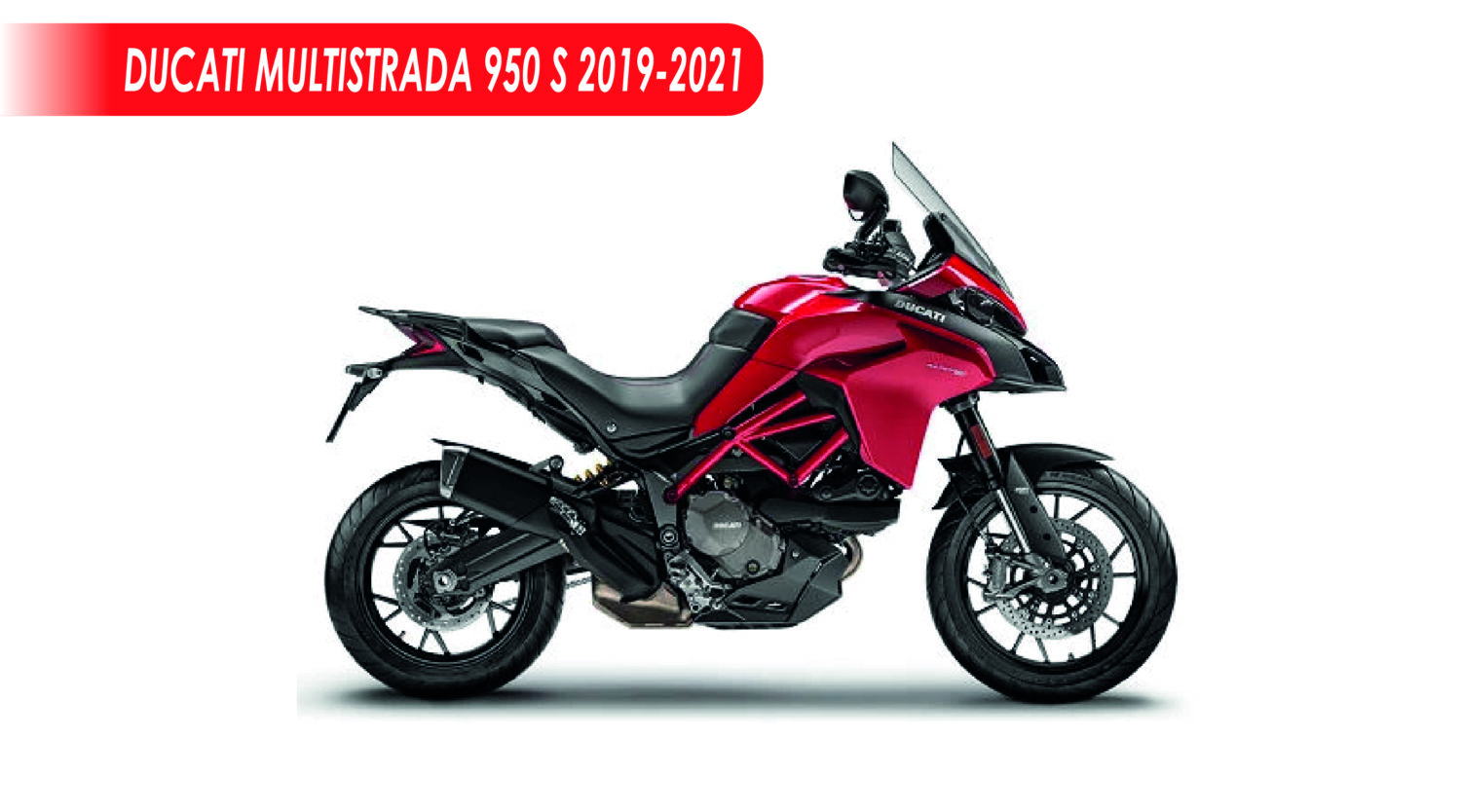 Kit déco 100% perso DUCATI MULTISTRADA 950 S 2019-2021