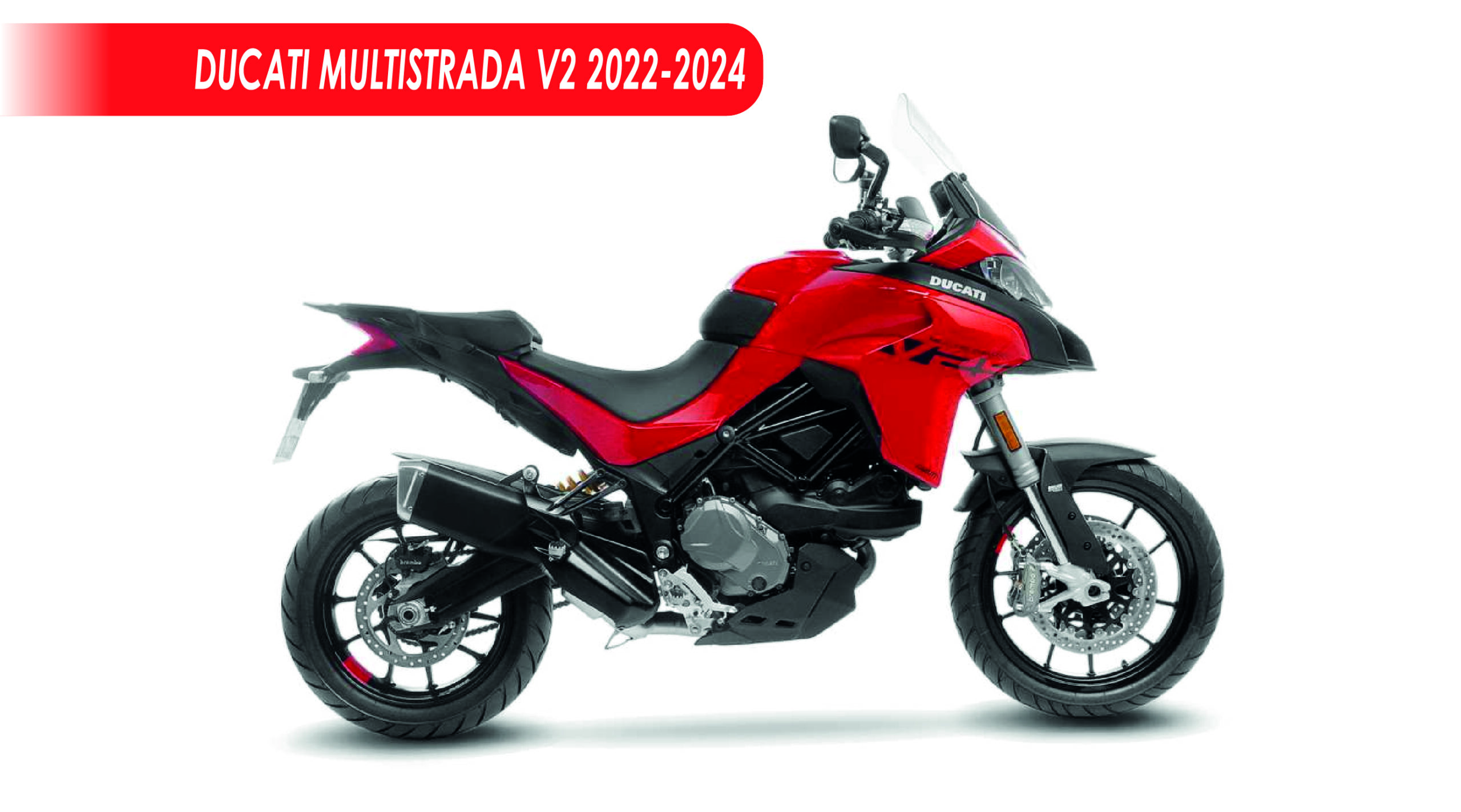 Kit déco 100% perso DUCATI MULTISTRADA V2 2022-2024
