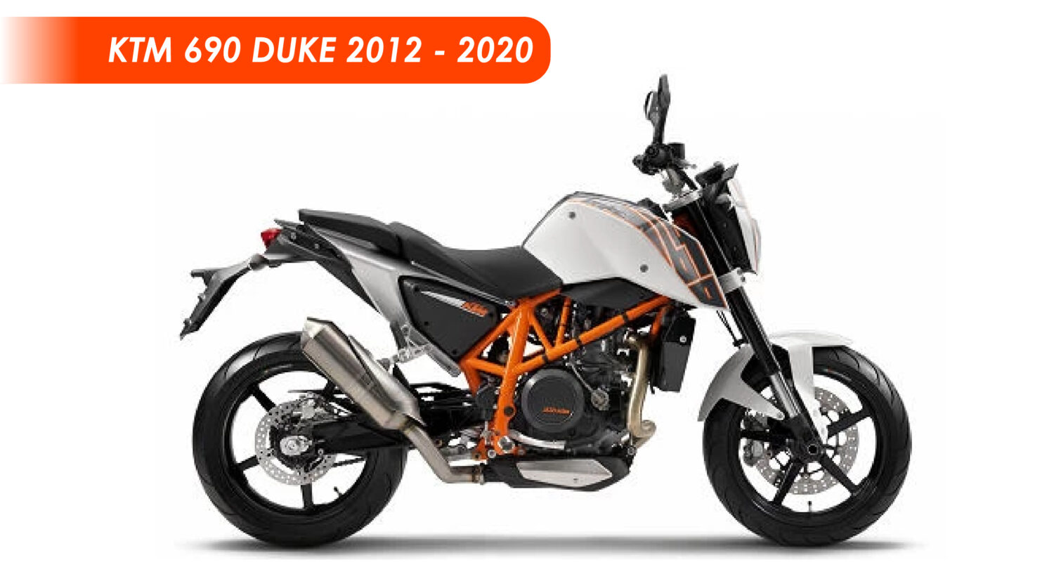 Kit déco pour KTM 690 DUKE 2012 - 2020