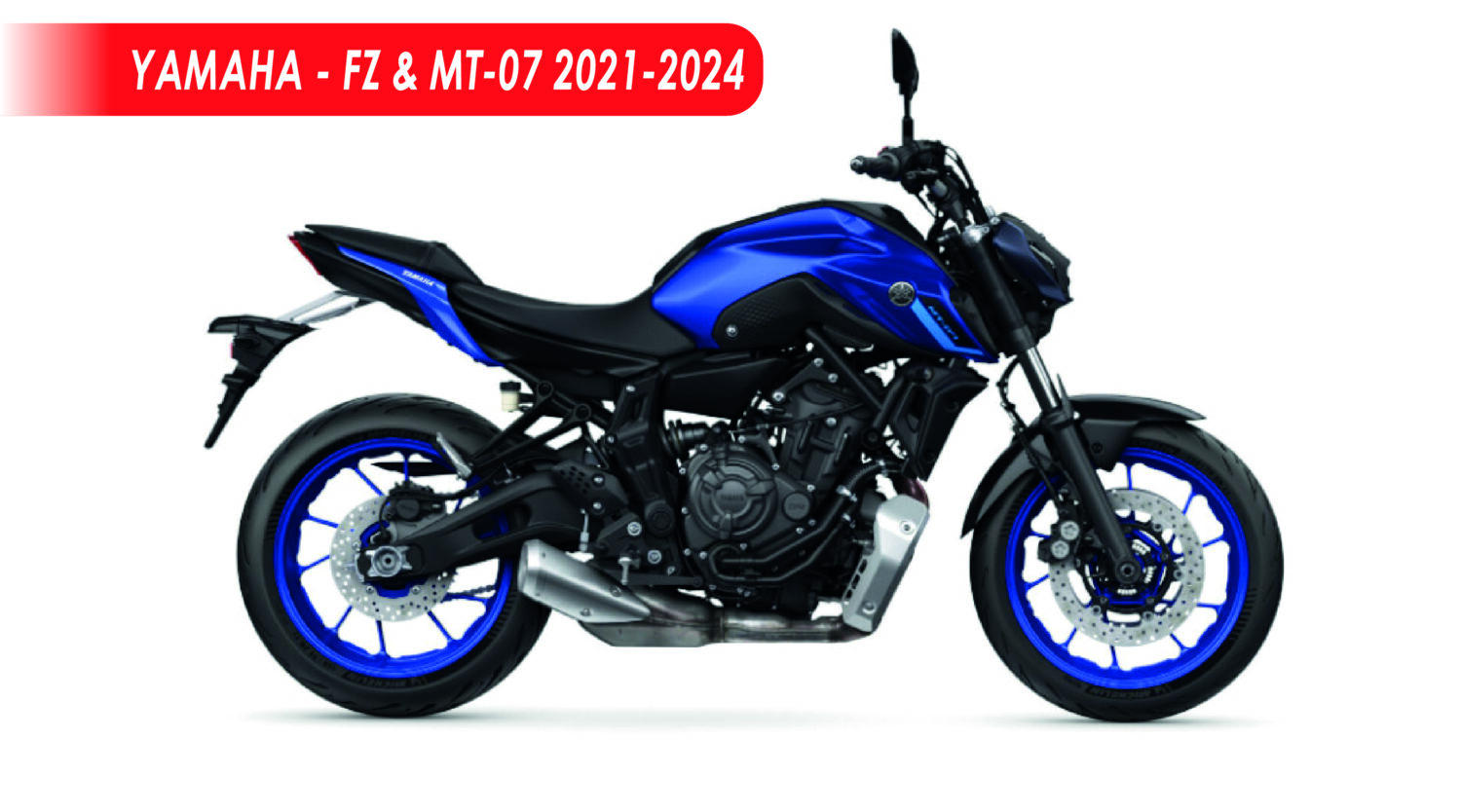 Kit déco 100% Perso YAMAHA - FZ & MT-07 2021-2024