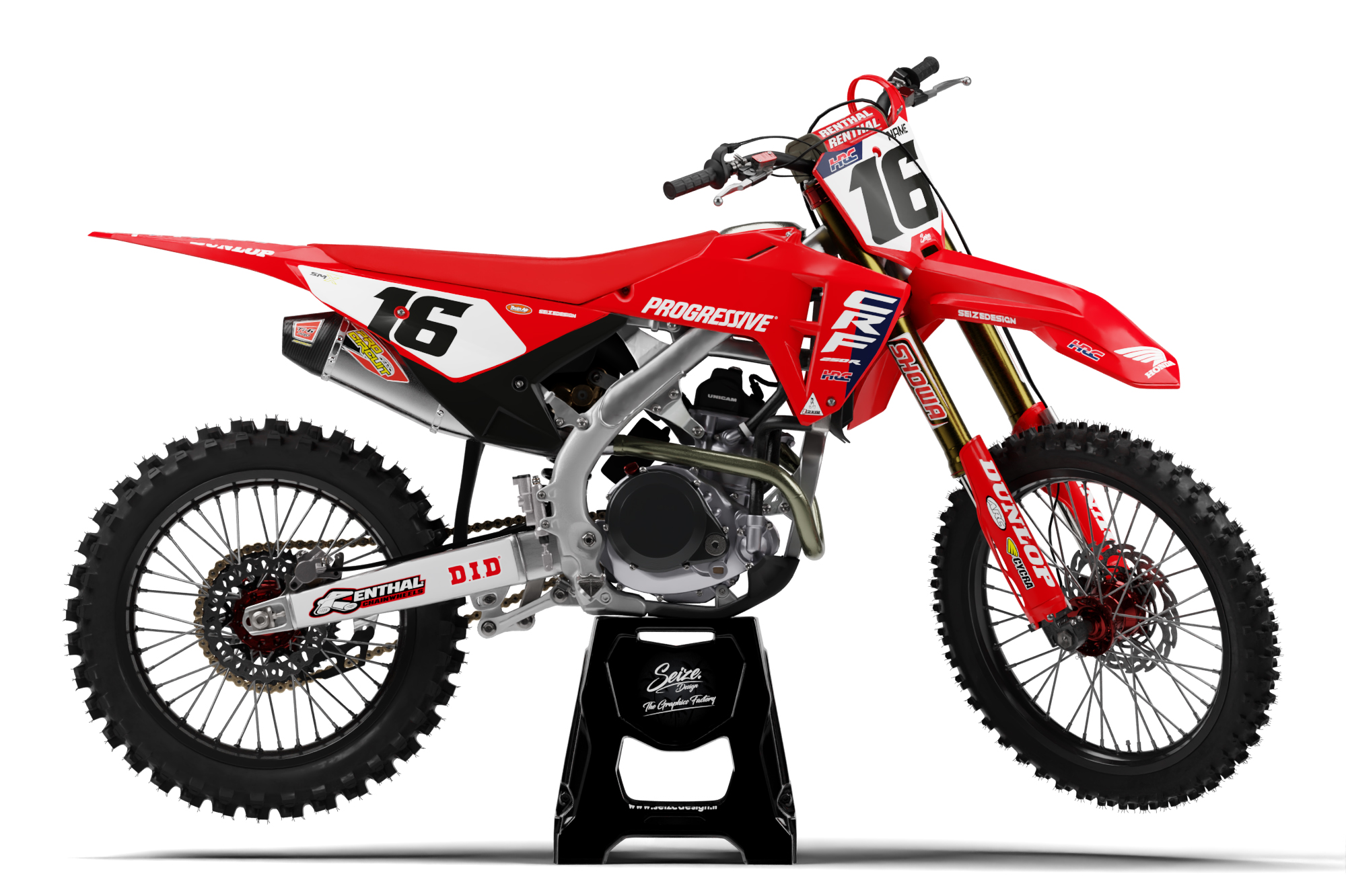 Kit Déco "Honda HRC 2025" CR/CRF