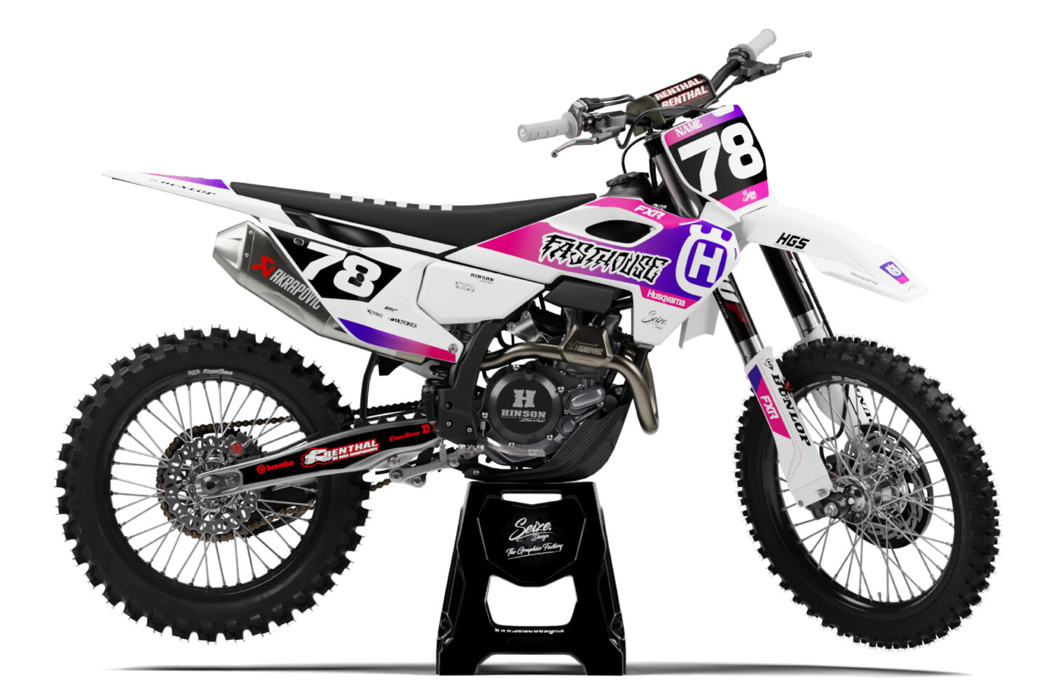 Kit Déco "Fast vibe" pour Husqvarna FC / TC