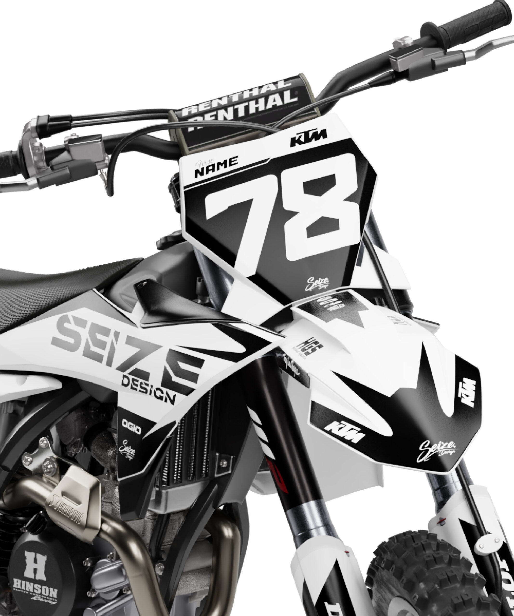 Kit déco "Monochrome" pour KTM SX / SXF – Image 2