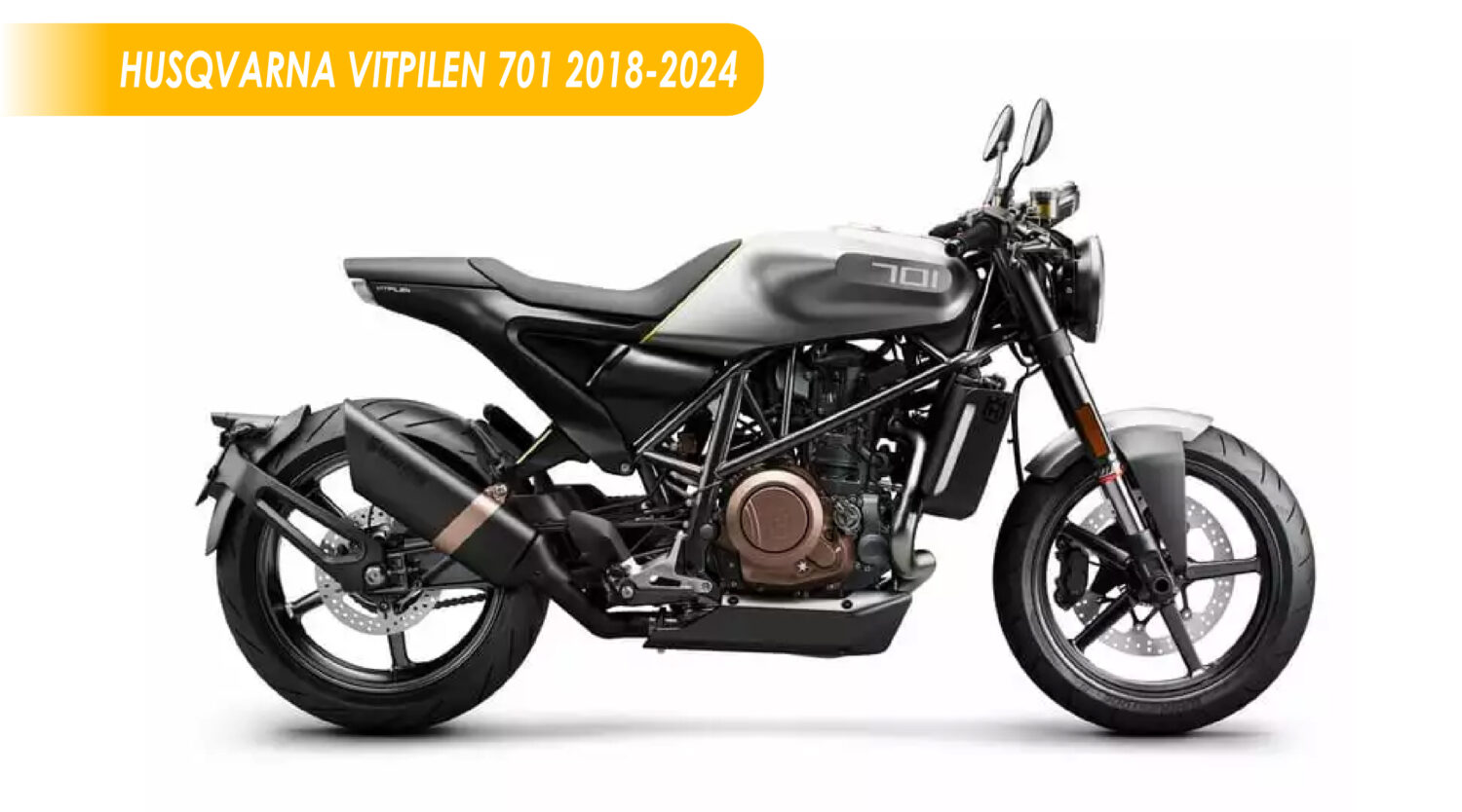 Kit déco 100% perso HUSQVARNA VITPILEN 701 2018-2024