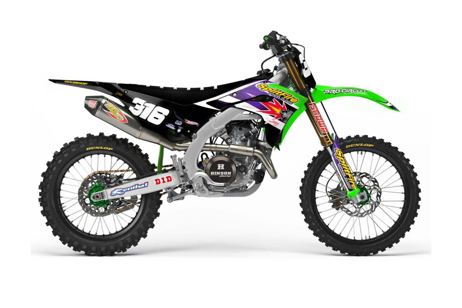 Kit déco "Marvfire Edition" Splitfire KX'KXF