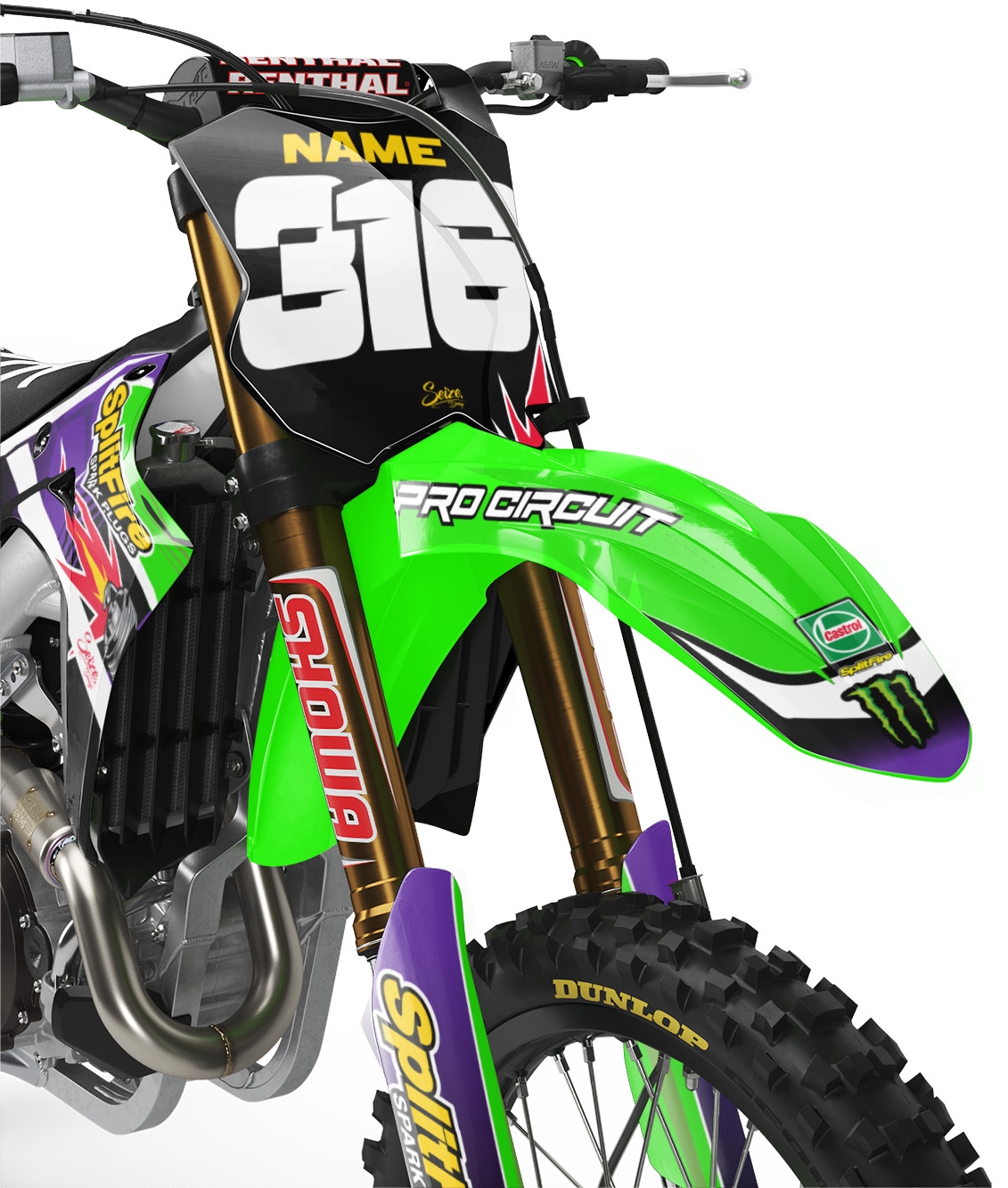 Kit déco "Marvfire Edition" Splitfire KX'KXF – Image 3