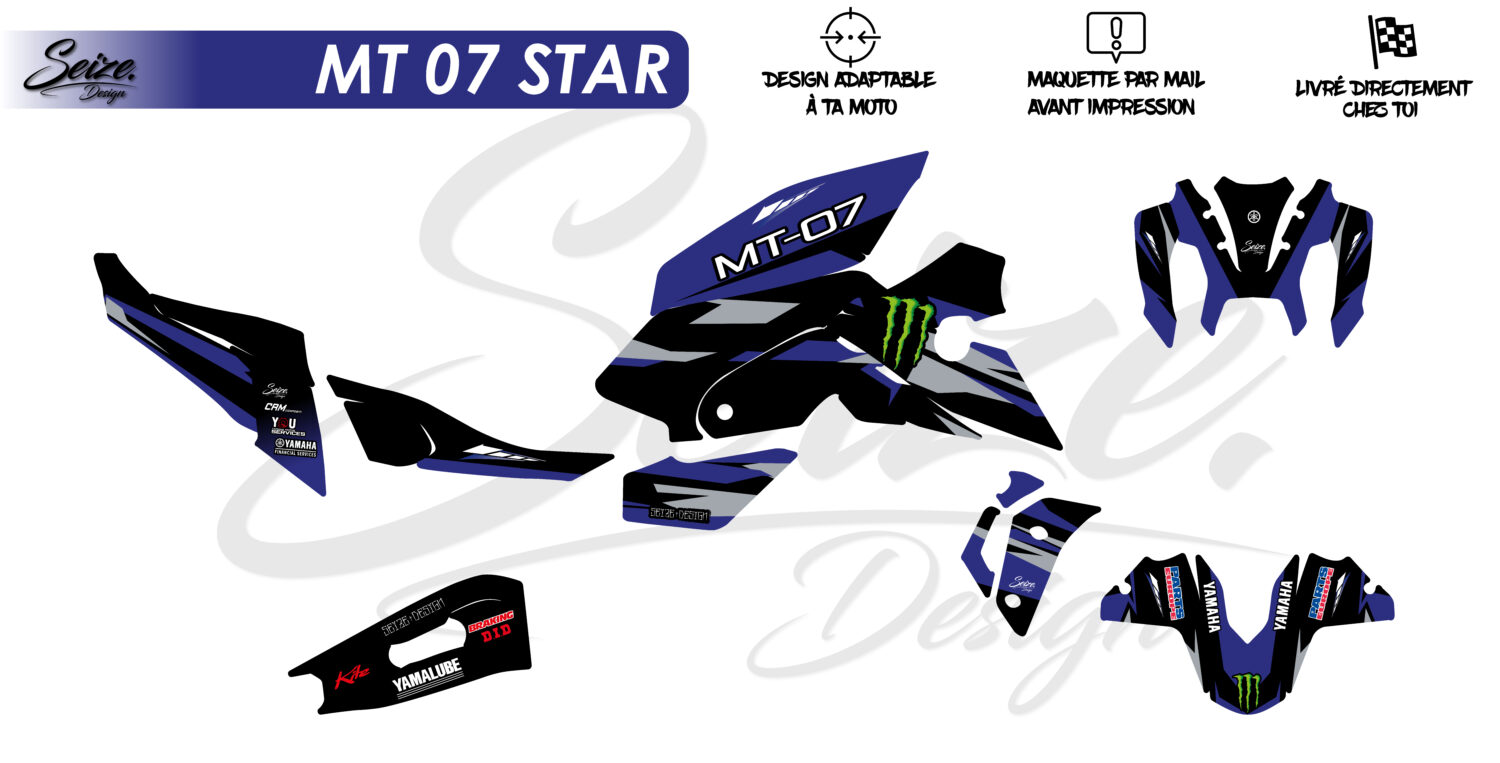 Kit Déco Semi Personnalisée "Star" MT 07