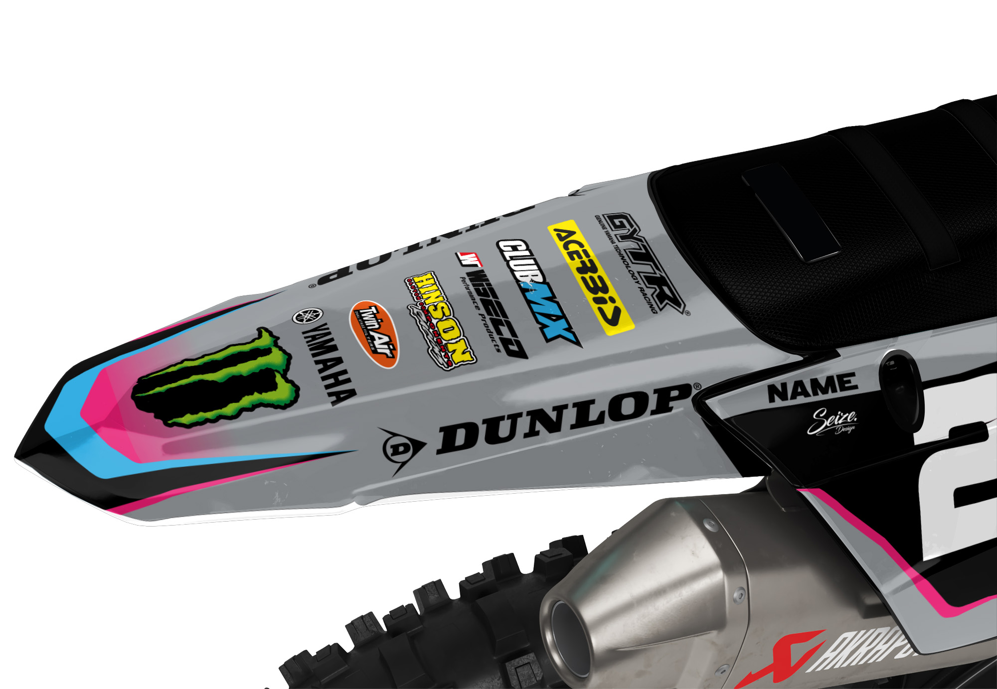 Kit déco "Elevate Black" Yamaha YZ - YZF – Image 2