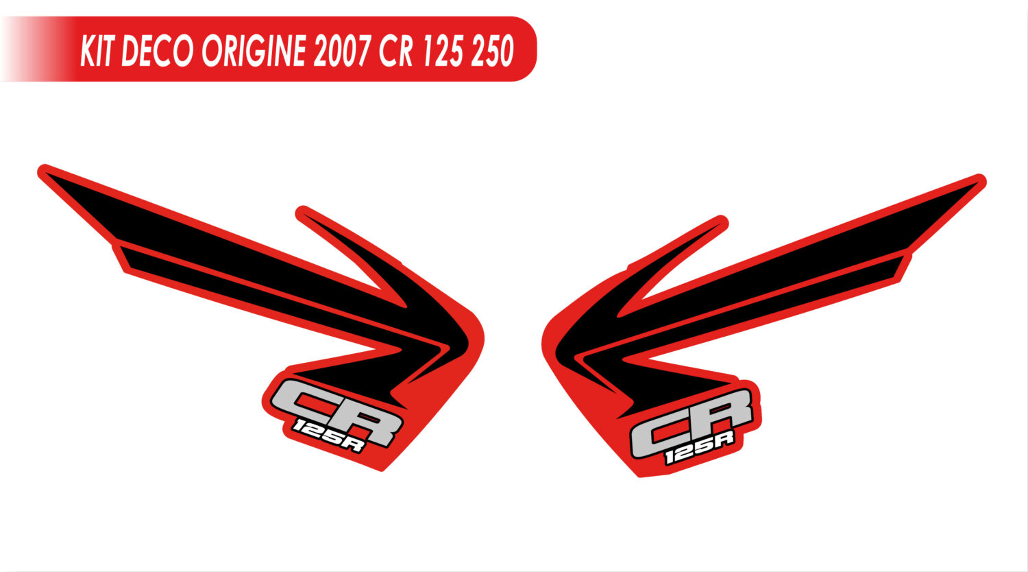 Kit deco Origine "125 CR 2007" 125 250