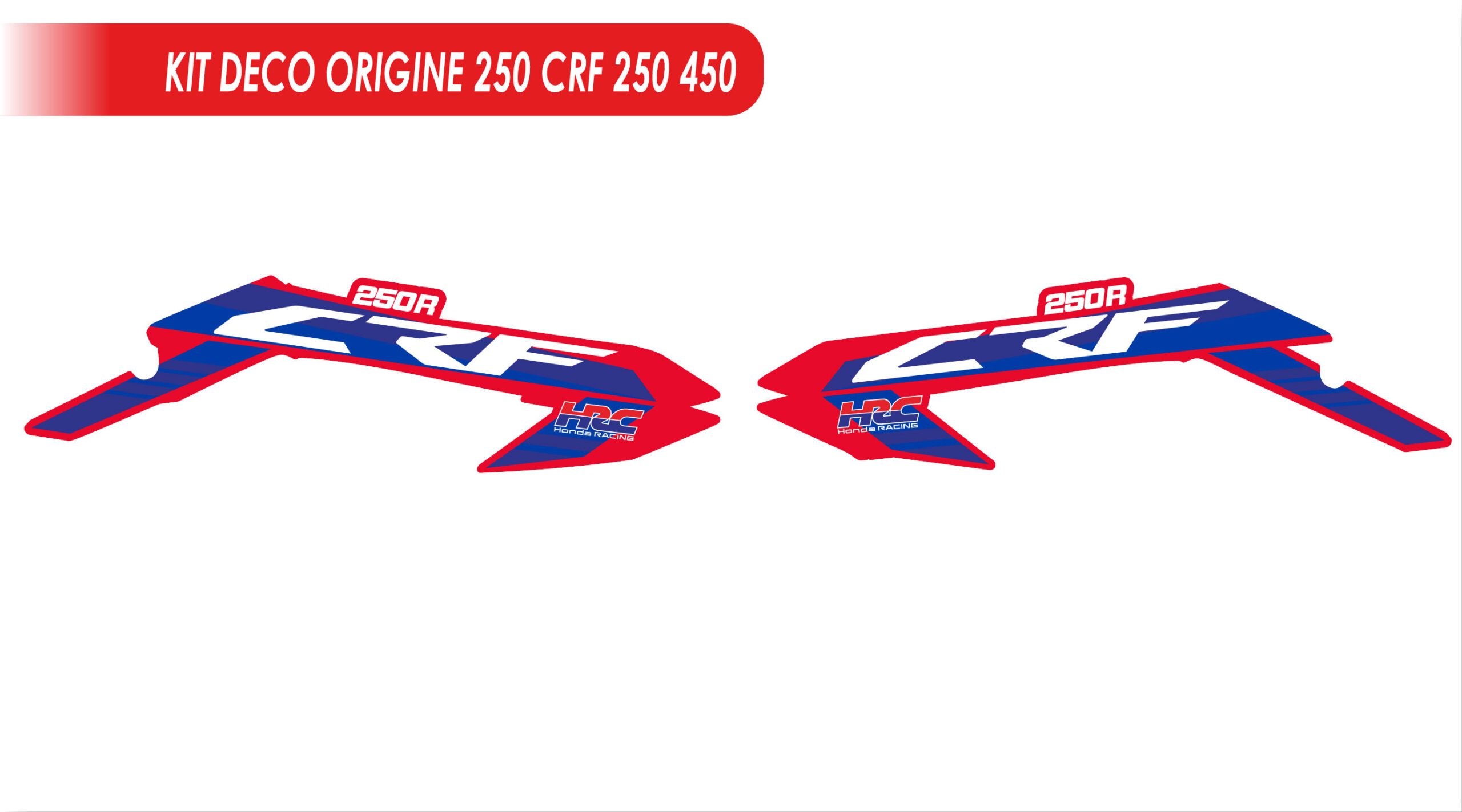 Kit deco origine crf 250 - 450 2023 - 2024