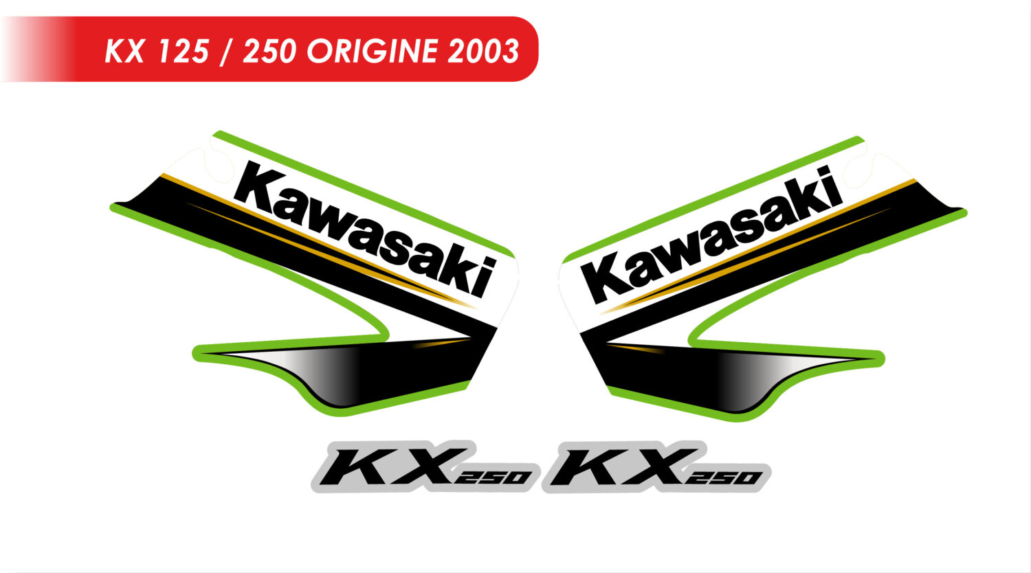 Kit deco origine "KX 2003"