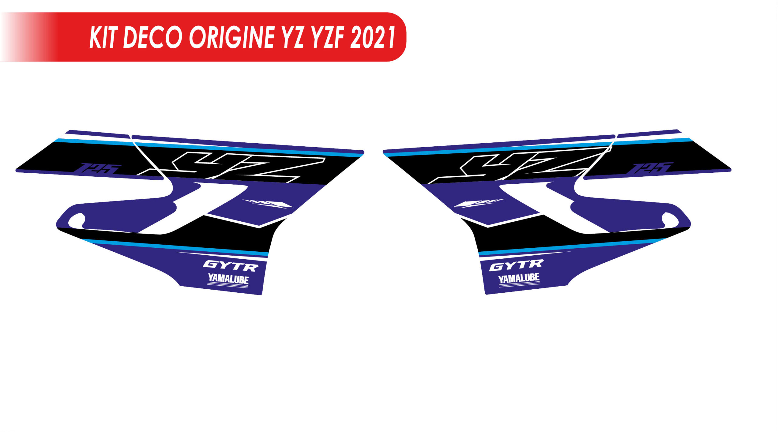 Kit Déco Origine "YZ YZF 2021" 125 250 450 – Image 2